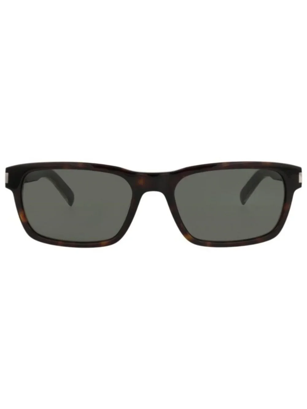 New Saint Laurent Mens Square/Rectangle Havana Crystal Grey Fashion Designer Sun